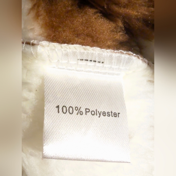 🐄 NWT Grace & Emma Cow Print Fleece Jacket 3XL Western Cowgirl Made In Texas!🧥 - Picture 8 of 9